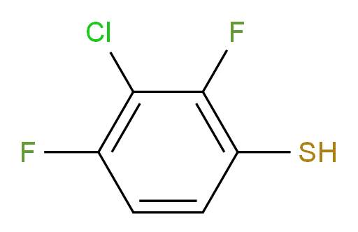 3-chloro-2,4-difluorobenzene-1-thiol