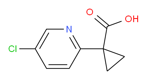 1-(5-chloropyridin-2-yl)cyclopropane-1-carboxylic acid