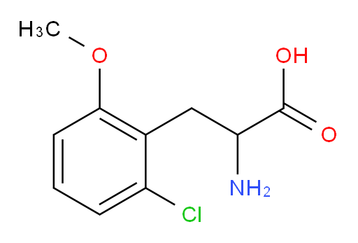 2-amino-3-(2-chloro-6-methoxyphenyl)propanoic acid