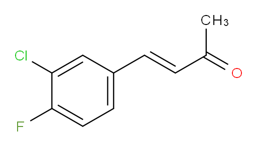 4-(3-chloro-4-fluorophenyl)but-3-en-2-one