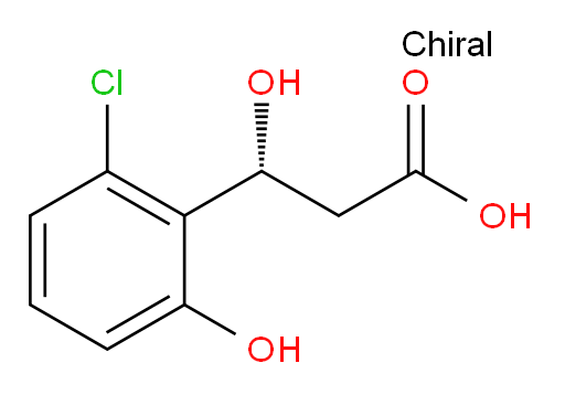(3R)-3-(2-chloro-6-hydroxyphenyl)-3-hydroxypropanoic acid