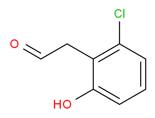 2-(2-chloro-6-hydroxyphenyl)acetaldehyde