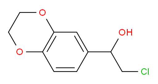 2-chloro-1-(2,3-dihydro-1,4-benzodioxin-6-yl)ethan-1-ol