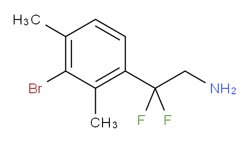 2-(3-bromo-2,4-dimethylphenyl)-2,2-difluoroethan-1-amine