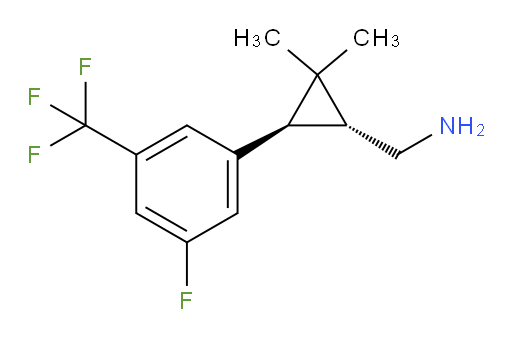 rac-[(1R,3R)-3-[3-fluoro-5-(trifluoromethyl)phenyl]-2,2-dimethylcyclopropyl]methanamine