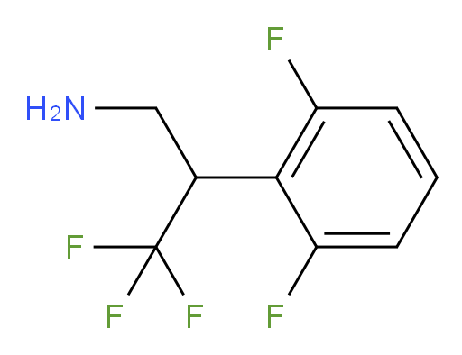 2-(2,6-difluorophenyl)-3,3,3-trifluoropropan-1-amine