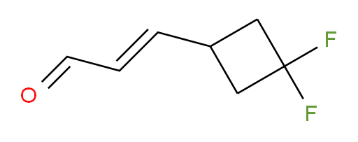 3-(3,3-difluorocyclobutyl)prop-2-enal