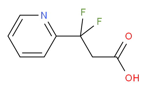 3,3-difluoro-3-(pyridin-2-yl)propanoic acid