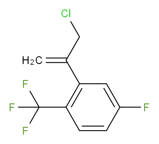 2-(3-chloroprop-1-en-2-yl)-4-fluoro-1-(trifluoromethyl)benzene