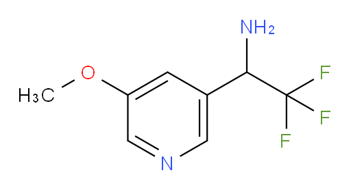 2,2,2-trifluoro-1-(5-methoxypyridin-3-yl)ethan-1-amine