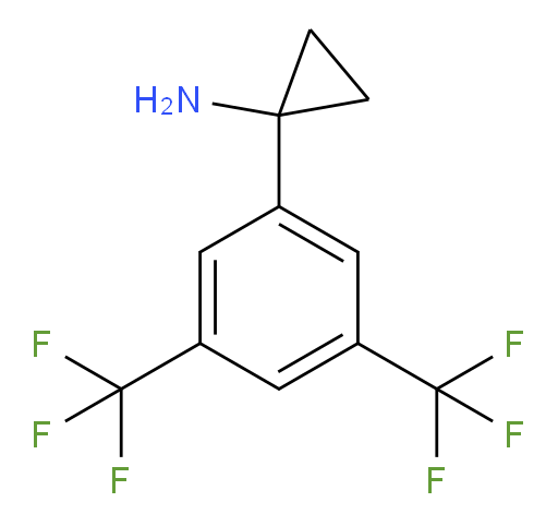 1-[3,5-bis(trifluoromethyl)phenyl]cyclopropan-1-amine