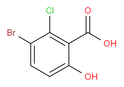3-bromo-2-chloro-6-hydroxybenzoic acid