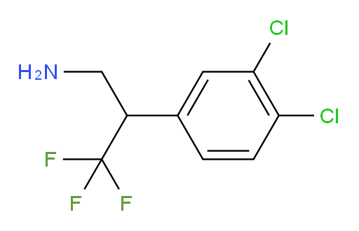 2-(3,4-dichlorophenyl)-3,3,3-trifluoropropan-1-amine