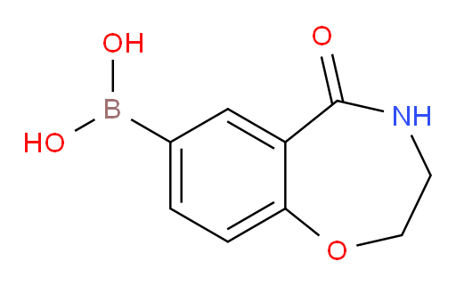 (5-oxo-2,3,4,5-tetrahydro-1,4-benzoxazepin-7-yl)boronic acid