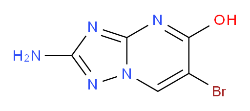 2-amino-6-bromo-[1,2,4]triazolo[1,5-a]pyrimidin-5-ol