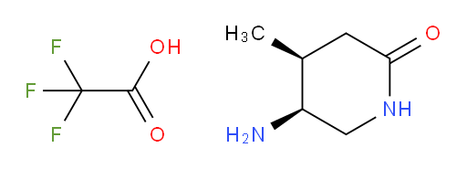 rac-(4R,5R)-5-amino-4-methylpiperidin-2-one, trifluoroacetic acid