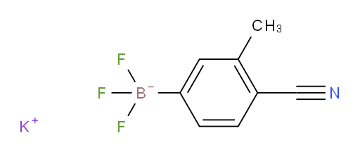 potassium (4-cyano-3-methylphenyl)trifluoroboranuide