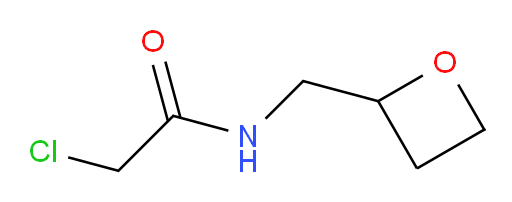 2-chloro-N-[(oxetan-2-yl)methyl]acetamide