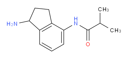 N-(1-amino-2,3-dihydro-1H-inden-4-yl)-2-methylpropanamide