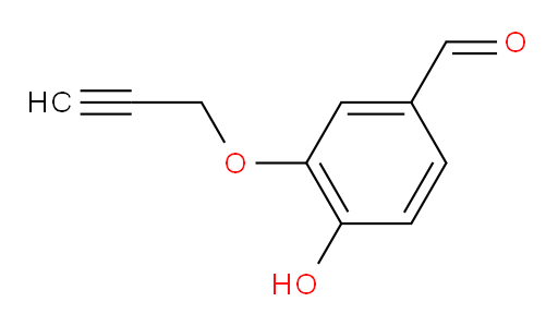 4-hydroxy-3-(prop-2-yn-1-yloxy)benzaldehyde