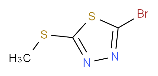 2-bromo-5-(methylsulfanyl)-1,3,4-thiadiazole