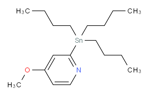 4-methoxy-2-(tributylstannyl)pyridine