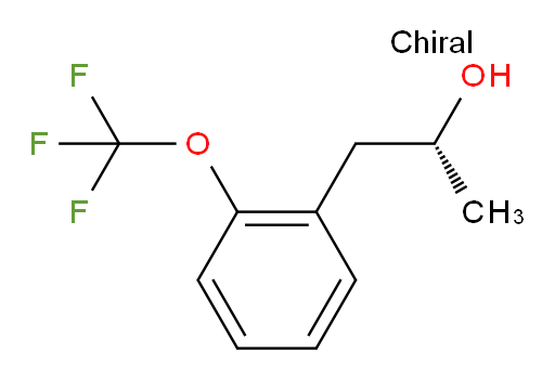 (2R)-1-[2-(trifluoromethoxy)phenyl]propan-2-ol