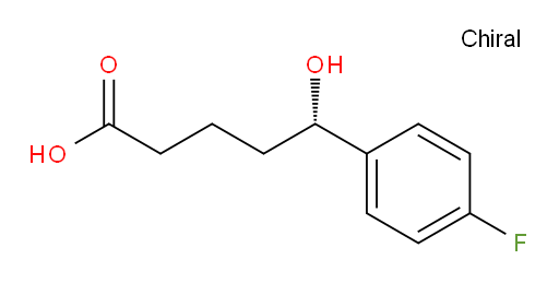 (5S)-5-(4-fluorophenyl)-5-hydroxypentanoic acid