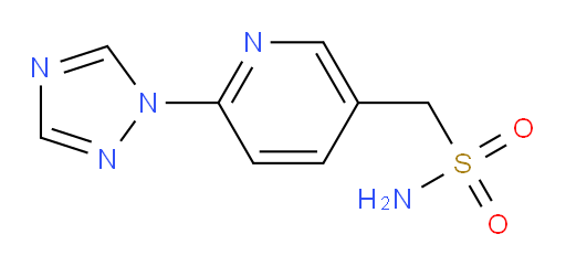 [6-(1H-1,2,4-triazol-1-yl)pyridin-3-yl]methanesulfonamide
