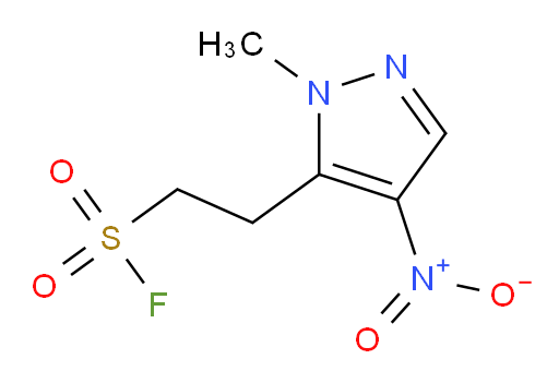 2-(1-methyl-4-nitro-1H-pyrazol-5-yl)ethane-1-sulfonyl fluoride