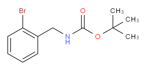 tert-butyl N-[(2-bromophenyl)methyl]carbamate