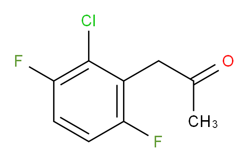 1-(2-chloro-3,6-difluorophenyl)propan-2-one
