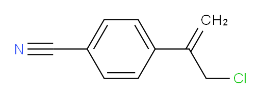 4-(3-chloroprop-1-en-2-yl)benzonitrile