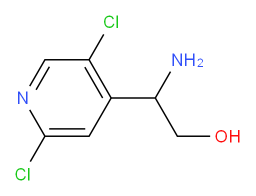 2-amino-2-(2,5-dichloropyridin-4-yl)ethan-1-ol