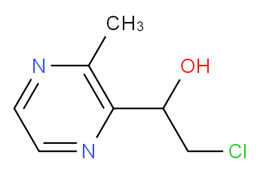 2-chloro-1-(3-methylpyrazin-2-yl)ethan-1-ol