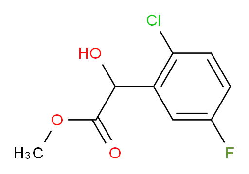methyl 2-(2-chloro-5-fluorophenyl)-2-hydroxyacetate