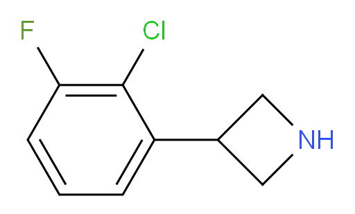 3-(2-chloro-3-fluorophenyl)azetidine
