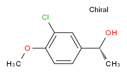 (1R)-1-(3-chloro-4-methoxyphenyl)ethan-1-ol