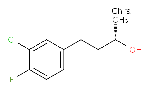 (2S)-4-(3-chloro-4-fluorophenyl)butan-2-ol