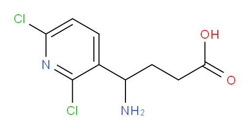 4-amino-4-(2,6-dichloropyridin-3-yl)butanoic acid