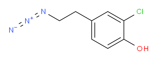 4-(2-azidoethyl)-2-chlorophenol