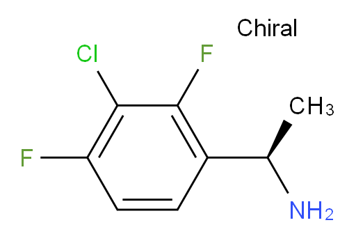 (1R)-1-(3-chloro-2,4-difluorophenyl)ethan-1-amine