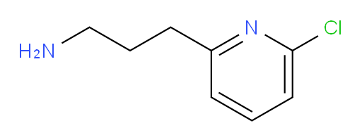 3-(6-chloropyridin-2-yl)propan-1-amine