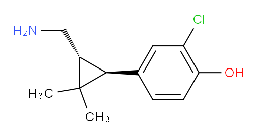 rac-4-[(1R,3R)-3-(aminomethyl)-2,2-dimethylcyclopropyl]-2-chlorophenol