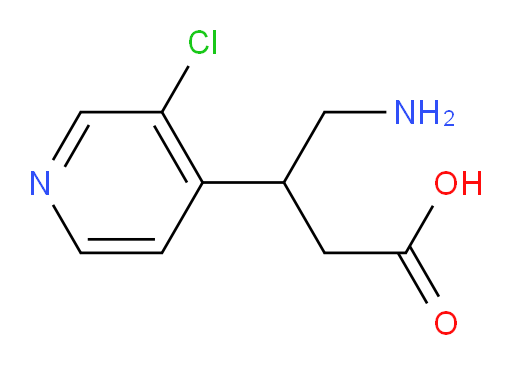 4-amino-3-(3-chloropyridin-4-yl)butanoic acid