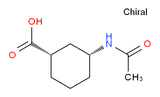 (1S,3R)-3-acetamidocyclohexane-1-carboxylic acid