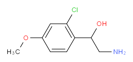 2-amino-1-(2-chloro-4-methoxyphenyl)ethan-1-ol
