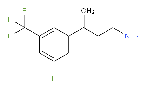 3-[3-fluoro-5-(trifluoromethyl)phenyl]but-3-en-1-amine