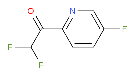 2,2-difluoro-1-(5-fluoropyridin-2-yl)ethan-1-one