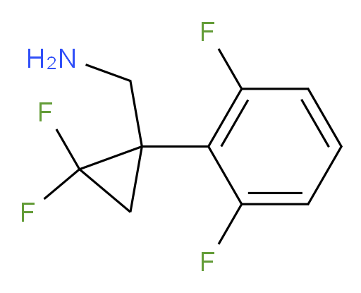 [1-(2,6-difluorophenyl)-2,2-difluorocyclopropyl]methanamine